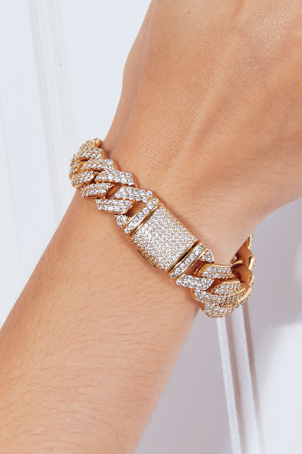 Always On My Mind Rhinestone Bracelet