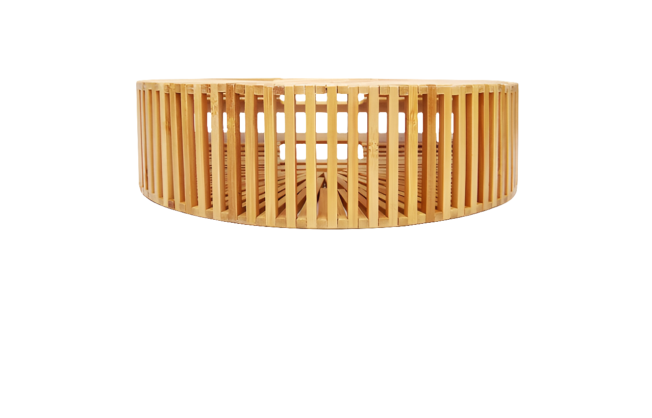 So Chic Bamboo Woven Bag