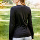 Mind Over Matter Cutout Long Sleeve Top