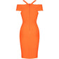 Summer Off Shoulder Bandage Dress