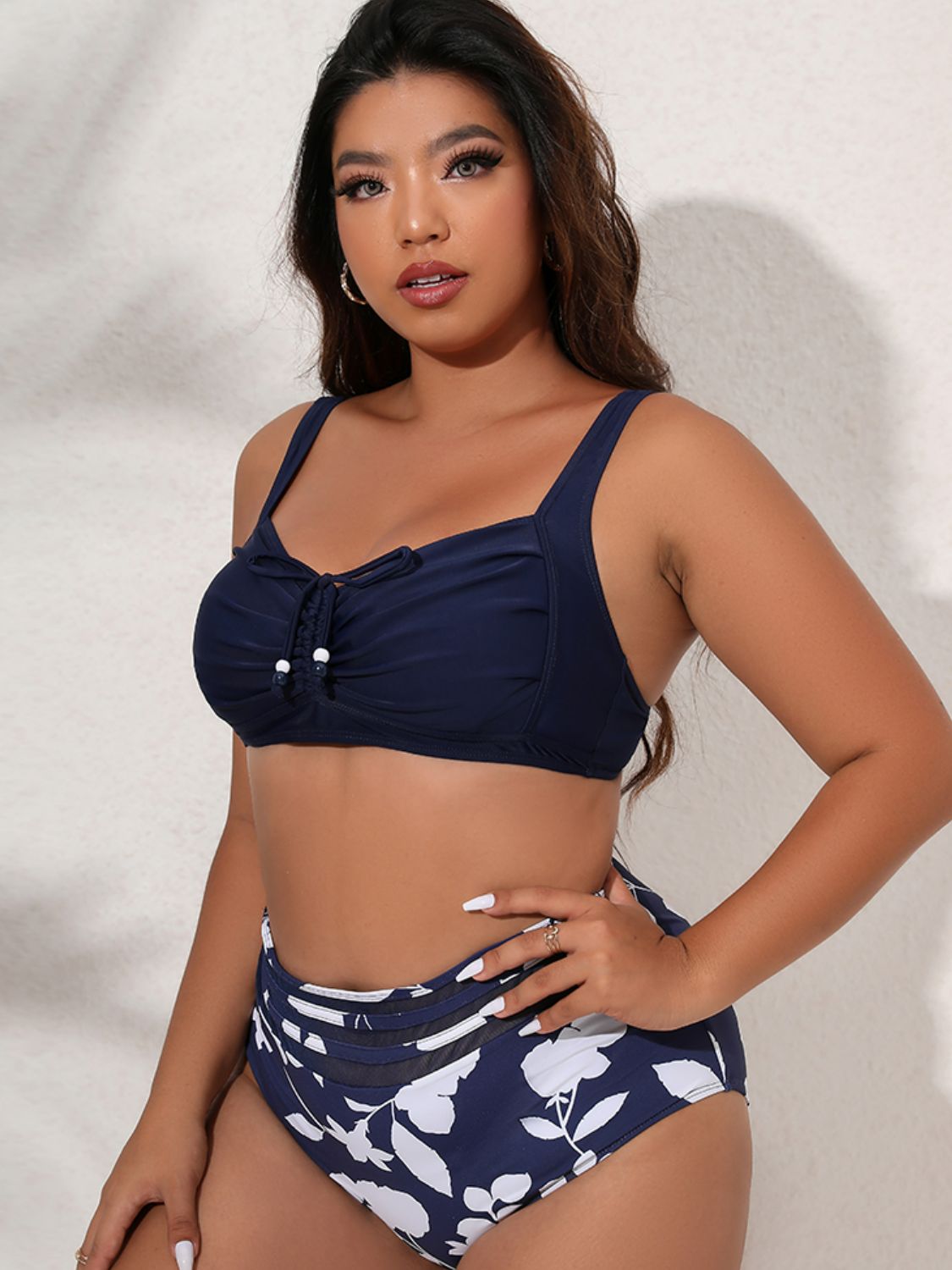 Chic Curvy Floral Dayz Bikini Set