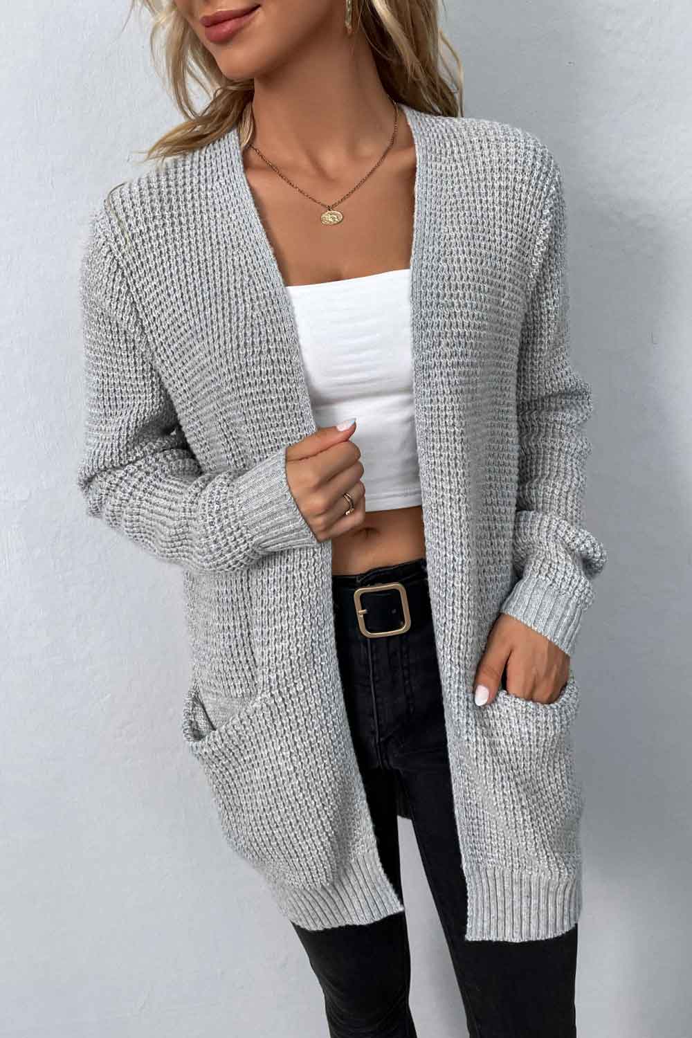 Dedicated Rib-Knit Cardigan