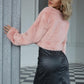 So Seductive Cropped Teddy Jacket