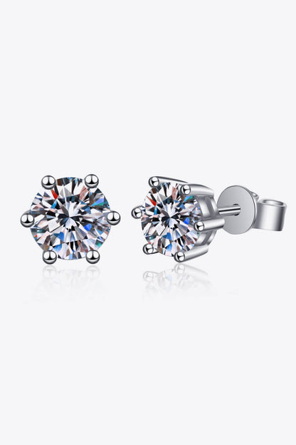 Ms. Crystal Stud Earrings