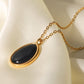 Teardrop Pendant Necklace