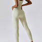 Wide Strap Sleeveless Active Jumpsuit