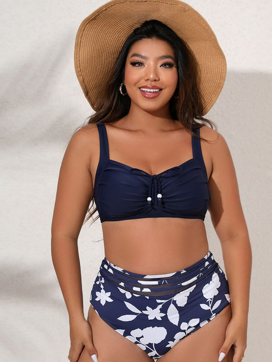 Chic Curvy Floral Dayz Bikini Set