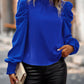 Dream Tie-Back Puff Sleeve Blouse