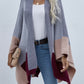 Mary Rib-Knit Handkerchief Poncho