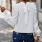 Dream Tie-Back Puff Sleeve Blouse