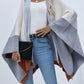 Mary Rib-Knit Handkerchief Poncho