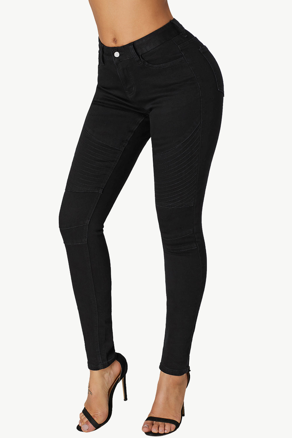 Jaimee Mid-Rise Waist Skinny Jeans