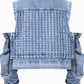 High Off Life Fringe Convertible Denim Jacket