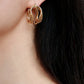 Baddie U-Shaped Hoop Earrings