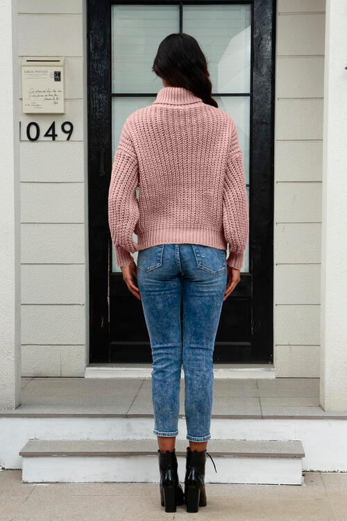 Miss Prissy Cable-Knit Sweater