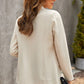 Rich Flex Lapel Collar Button Blazer
