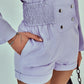 It’s Complicated Buttoned Smocked Romper