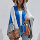 Mary Rib-Knit Handkerchief Poncho