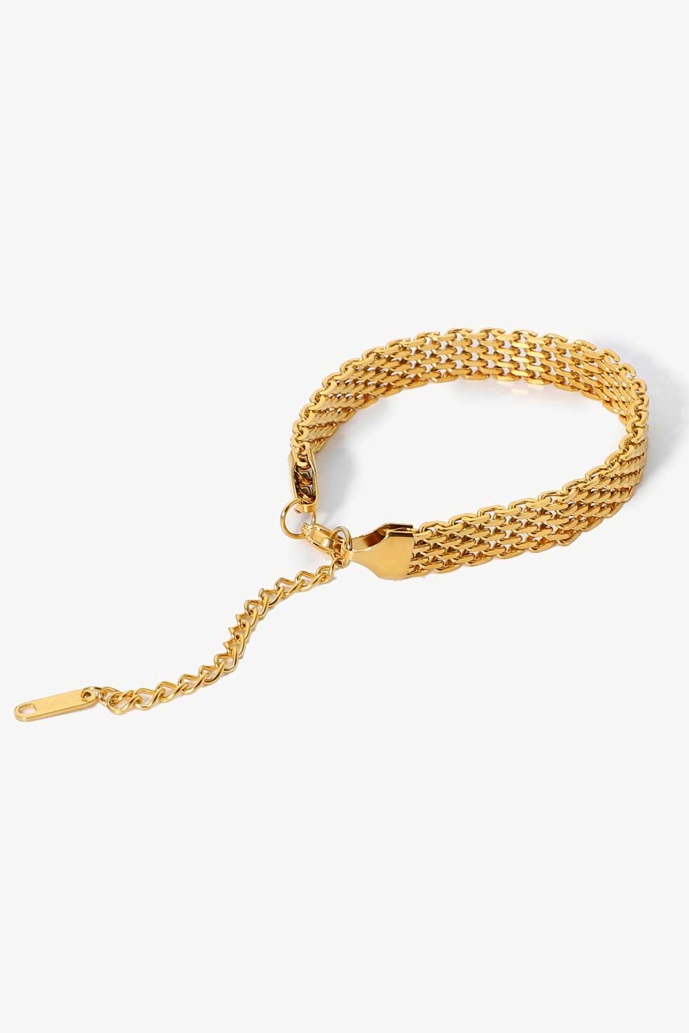 Simplicity Wide Chain Bracelet