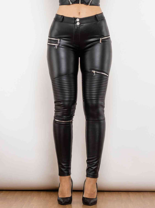 Destiny Faux Leather Skinny Pants