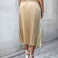 Jamiee Pleated Midi Skirt
