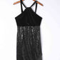 Demi Chic Sequin Sleeveless Dress