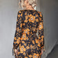 Floral Vibes Cutout Mini Dress