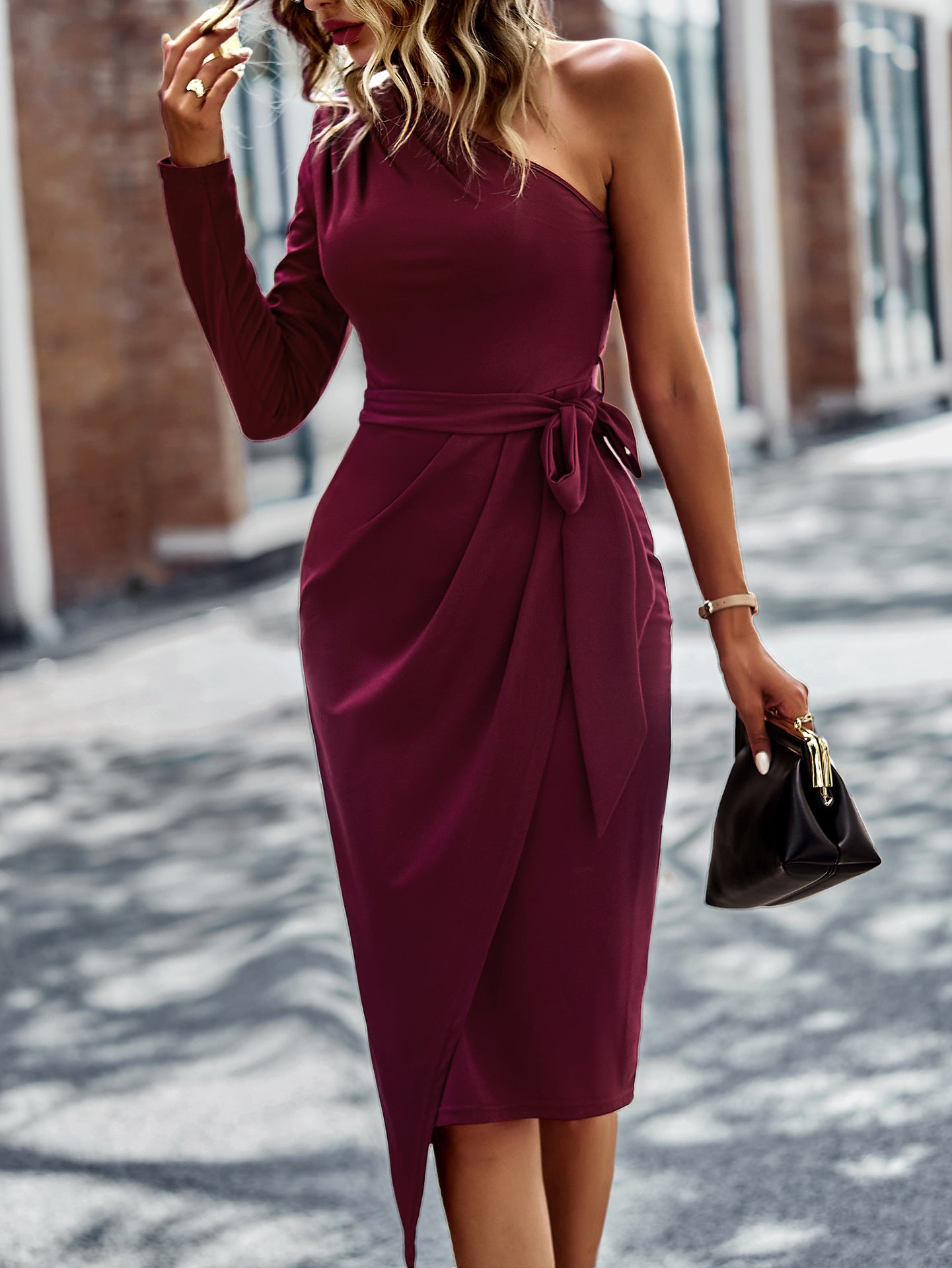 Boss Lady Belted Dress