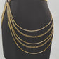 Chic Multi-Layered Rhinestone Waist Chain