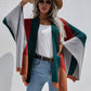 Mary Rib-Knit Handkerchief Poncho