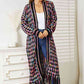 Double Up Fringe Hem Cardigan