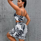 Too Busy Ruffle Hem Skirt Set