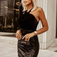 Demi Chic Sequin Sleeveless Dress