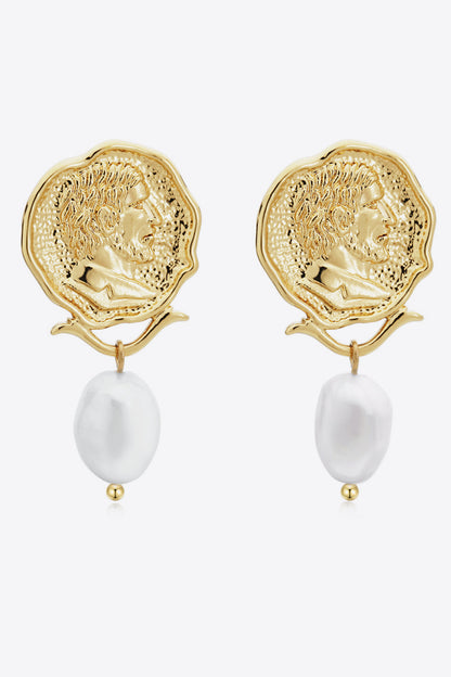 First Impression Pearl Drop Earrings