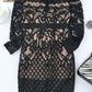 All Bets Are Off Long Sleeve Lace Dress