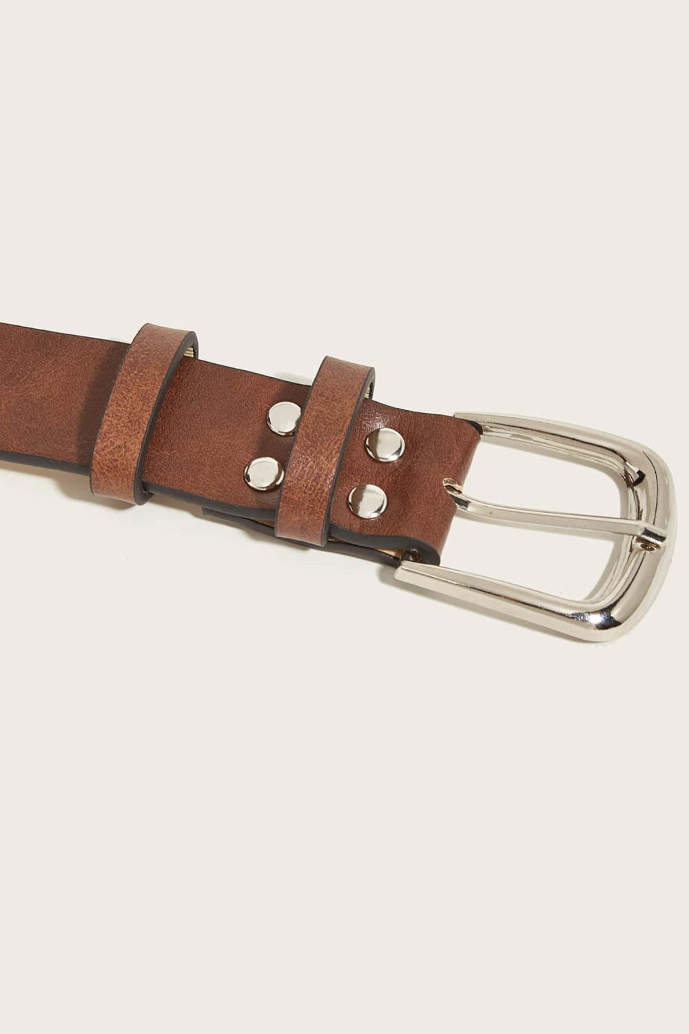 Basic Vibes Belt- Chestnut