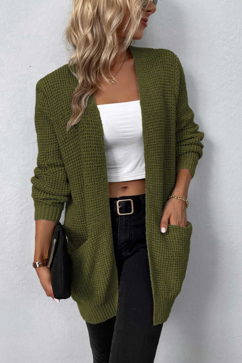 Dedicated Rib-Knit Cardigan