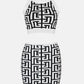 Fenty Dior Printed Jacket and Skirt Set