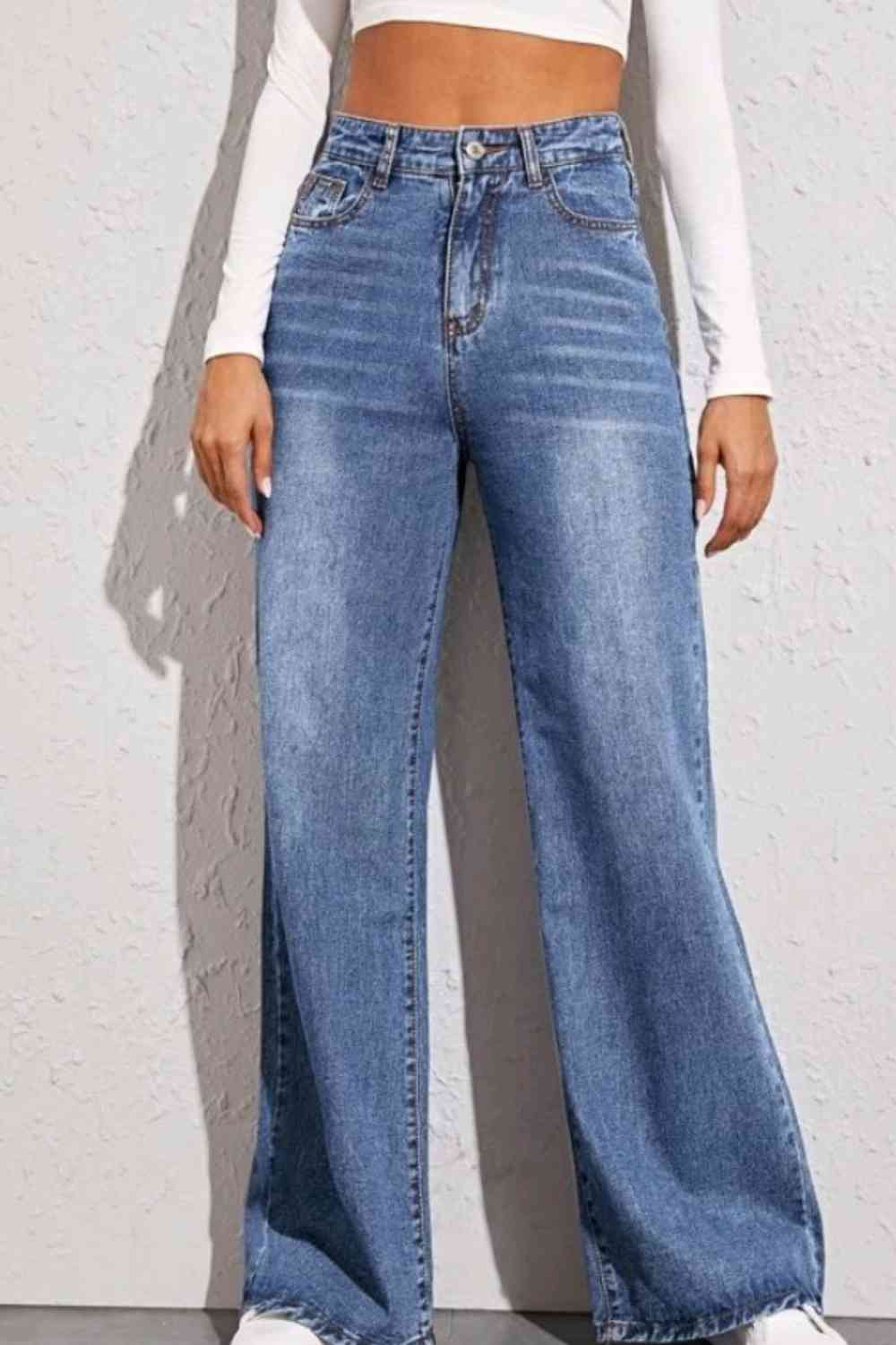 High Expectations Wide Leg Jeans