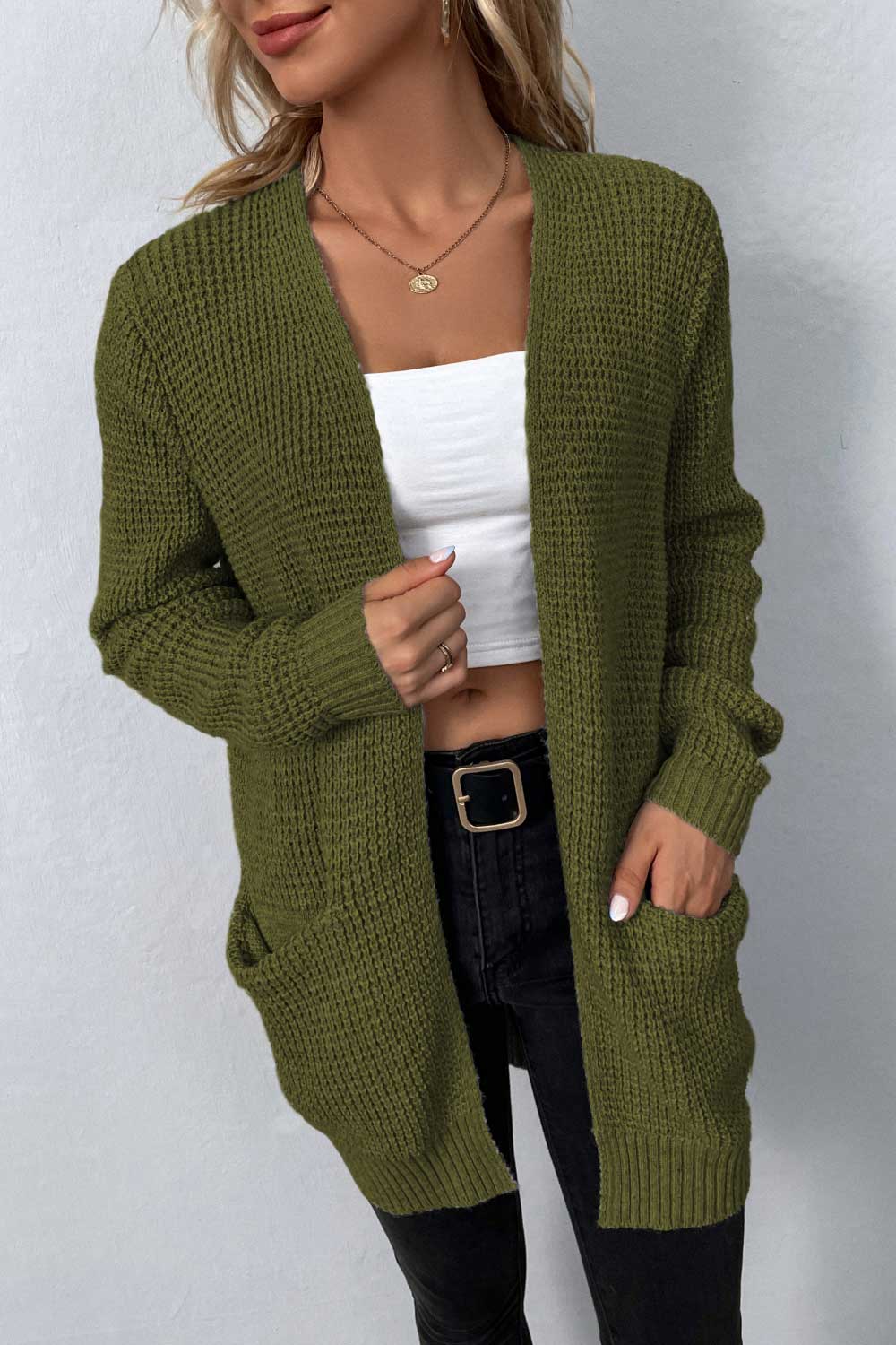 Dedicated Rib-Knit Cardigan