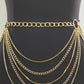 Dior Multi-Layered Waist Chain with Rhinestones