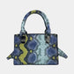 So Chic Snakeskin Handbag