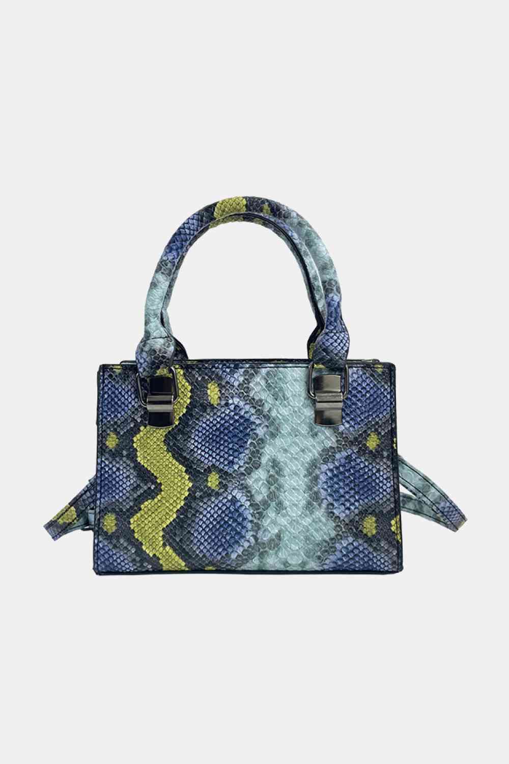 So Chic Snakeskin Handbag