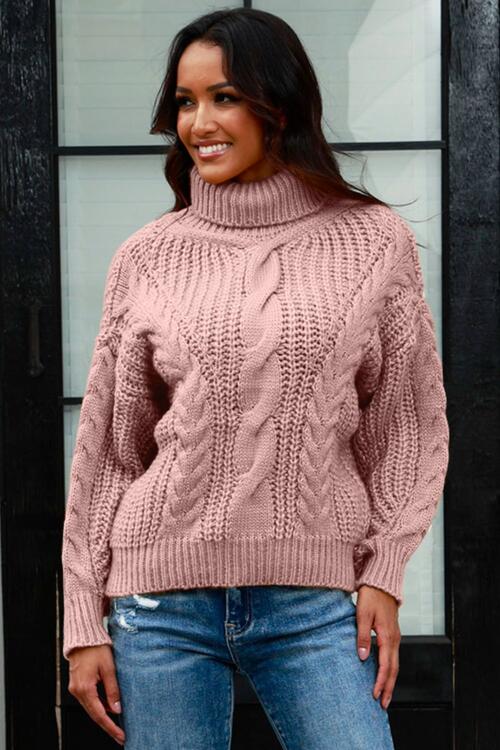 Miss Prissy Cable-Knit Sweater