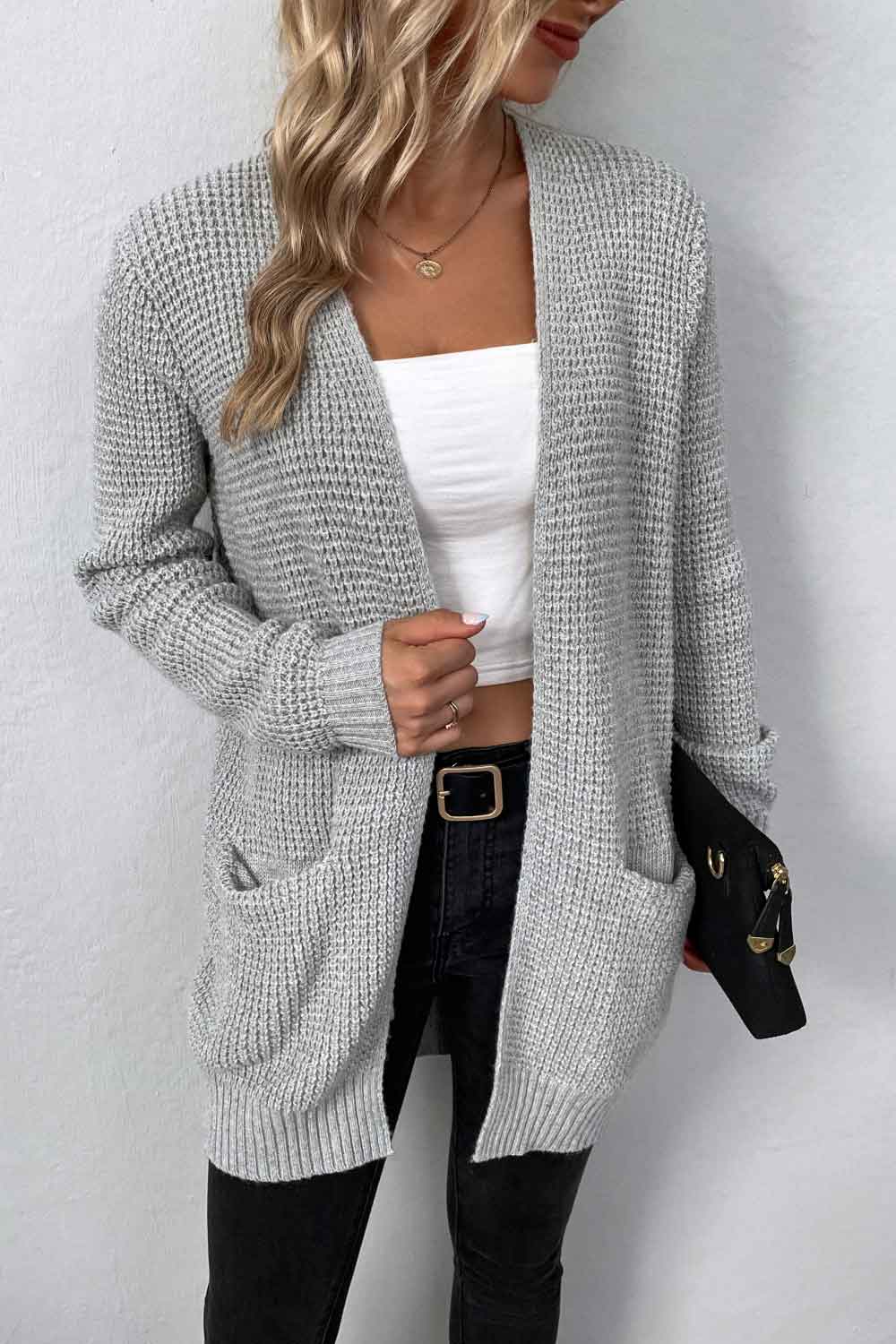 Dedicated Rib-Knit Cardigan