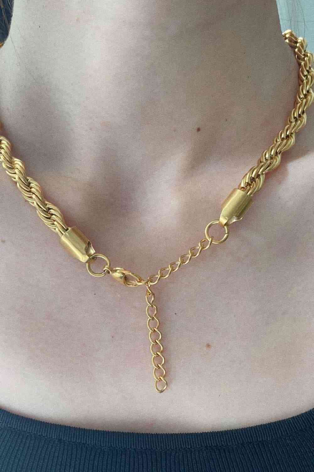 Reese 18K Gold-Plated Necklace