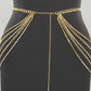 Chic Multi-Layered Rhinestone Waist Chain
