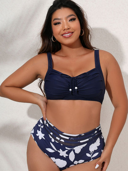 Chic Curvy Floral Dayz Bikini Set