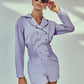 It’s Complicated Buttoned Smocked Romper