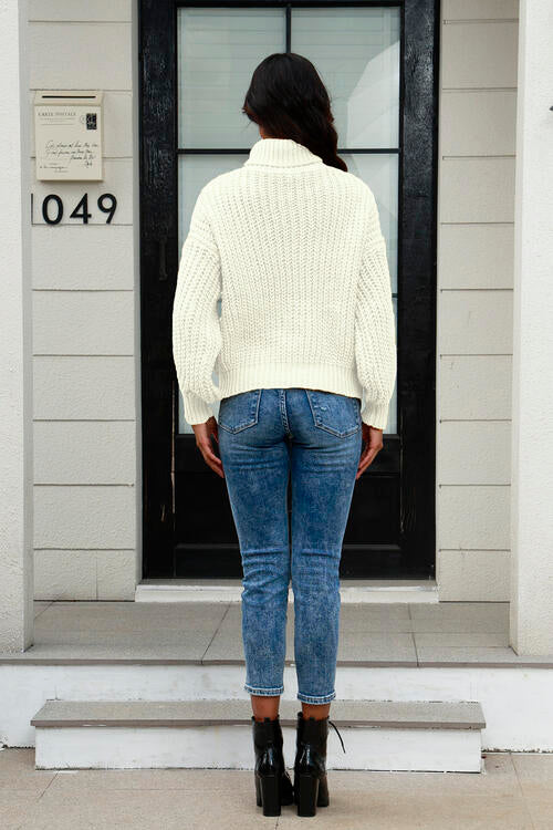 Miss Prissy Cable-Knit Sweater